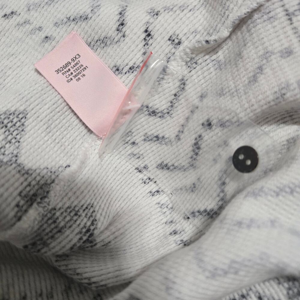 Victoria's Secret Fireside Thermal Long Jane Pajama Set Pajamas, Size L - Picture 13 of 13